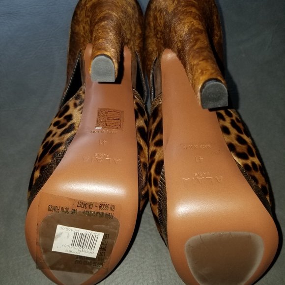 RARE New In Box Alaia 6.5 inch Platform heel ankle boots - Picture 14 of 16